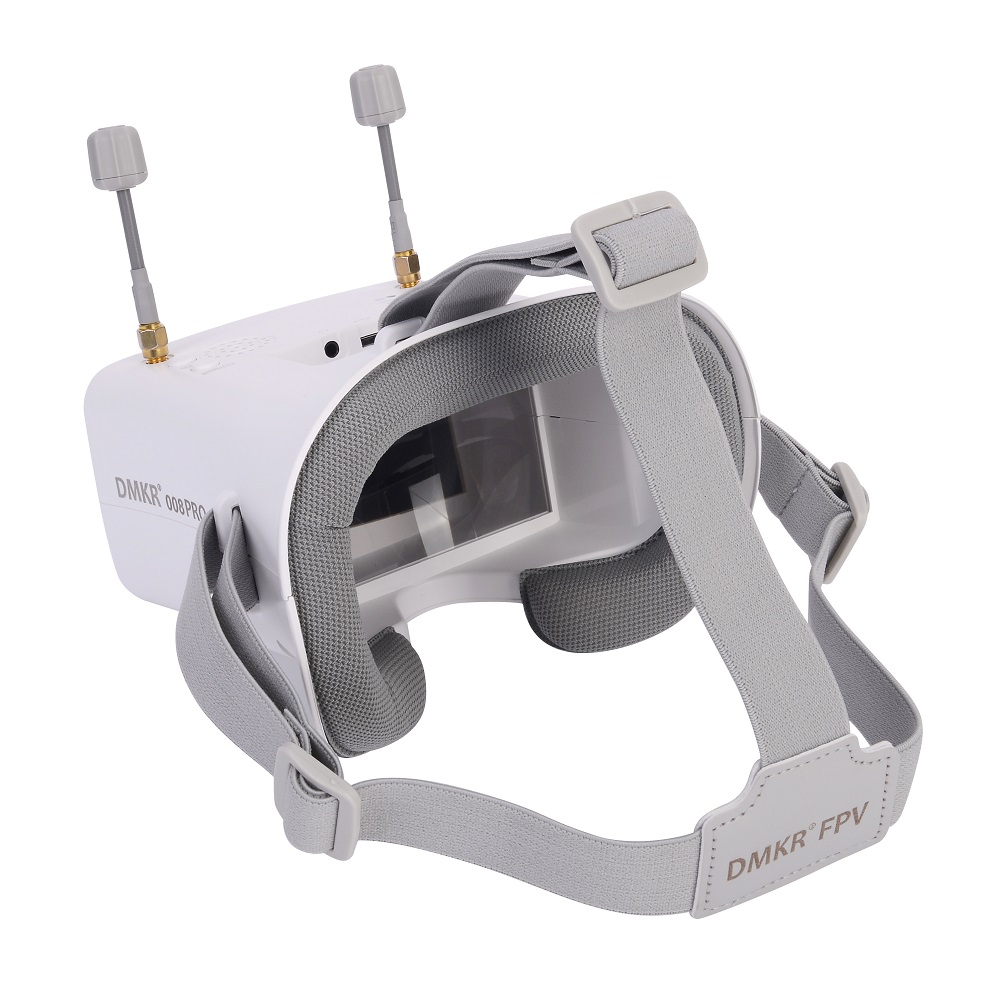 Drone Racing Goggles - Original 008D PRO Weiße FPV-Brille mit