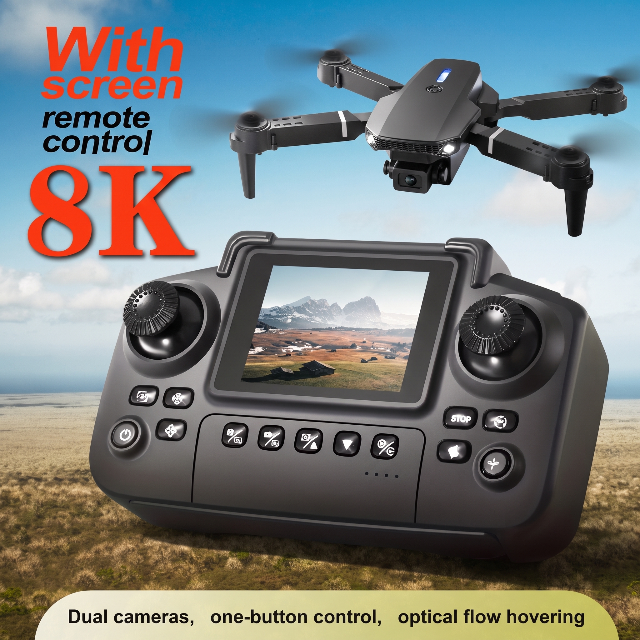 Drone Racing Camera - Die 2026 Verbesserte E88PRO MAX Faltbare