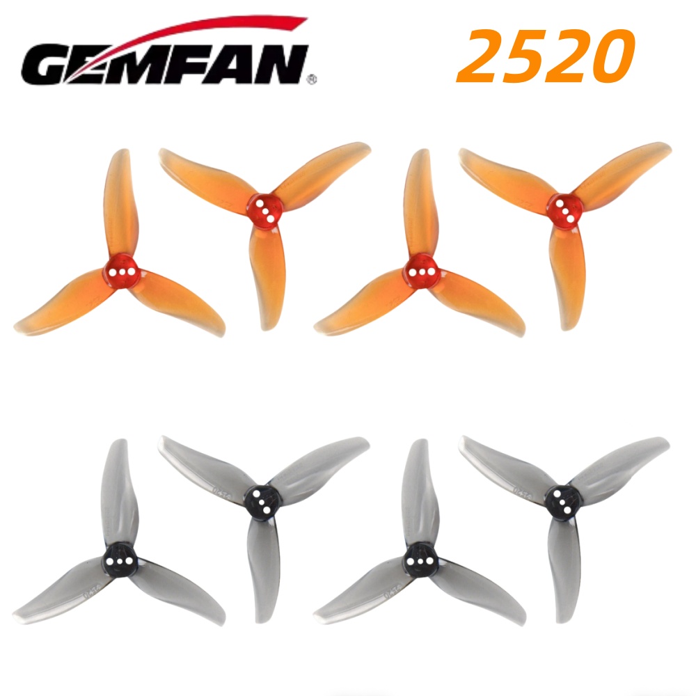Drone Racing Motor - 4 Paar Gemfan Hurricane 2520 2,5X2X3