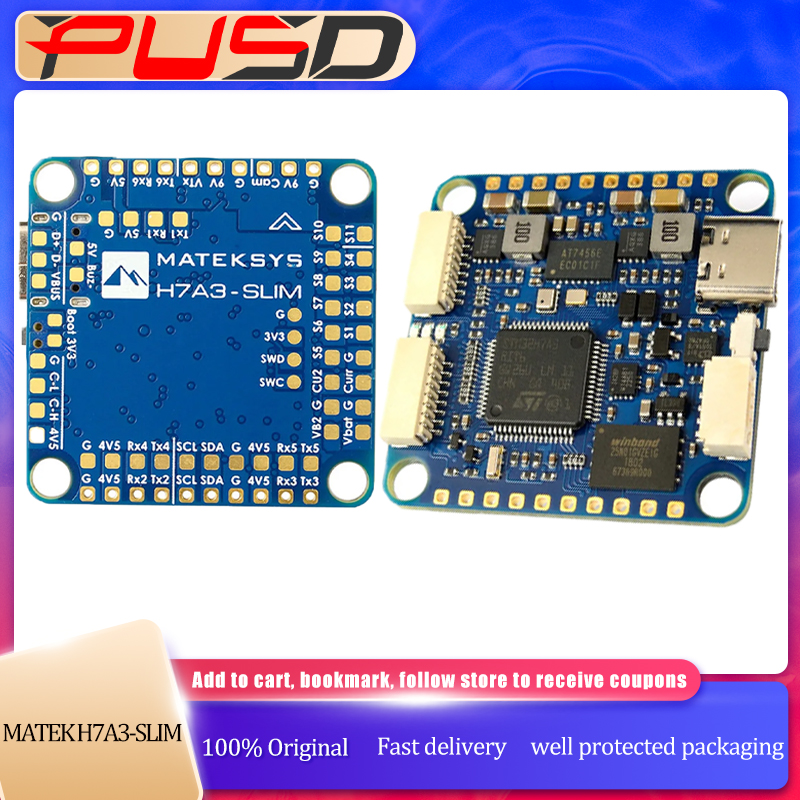 Drone Racing Esc - Matek MATEKSYS H7A3-SLIM Flugcontroller STM32H7A3RIT6 ICM42688P