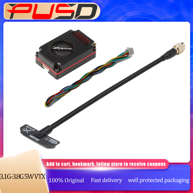 Drone Racing Transmitter - Rushfpv Rush FPV XSPAN 3.1G-3.8G 5W