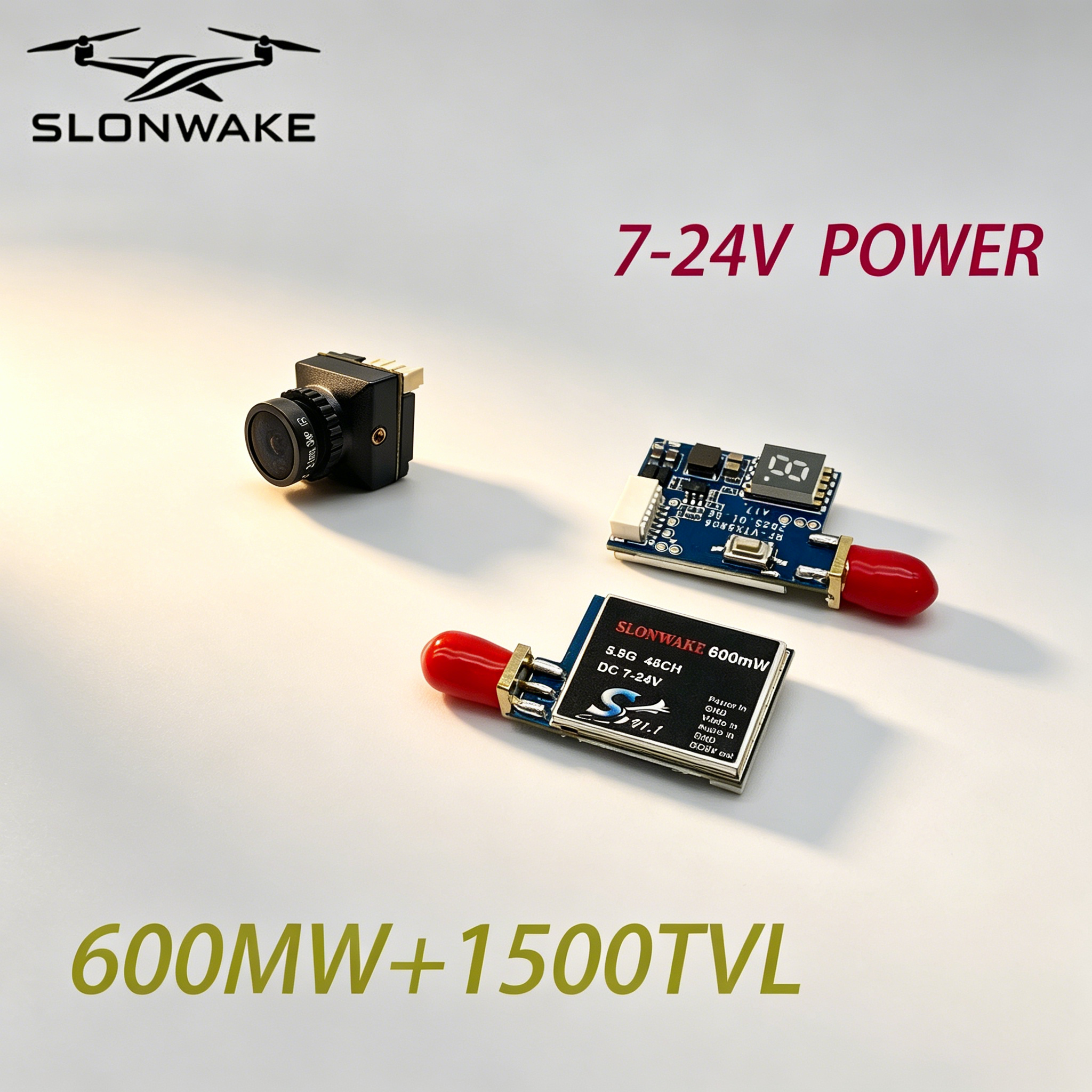 Drone Racing Transmitter - 5,8 GHz 600 mW Video-Sender VTX