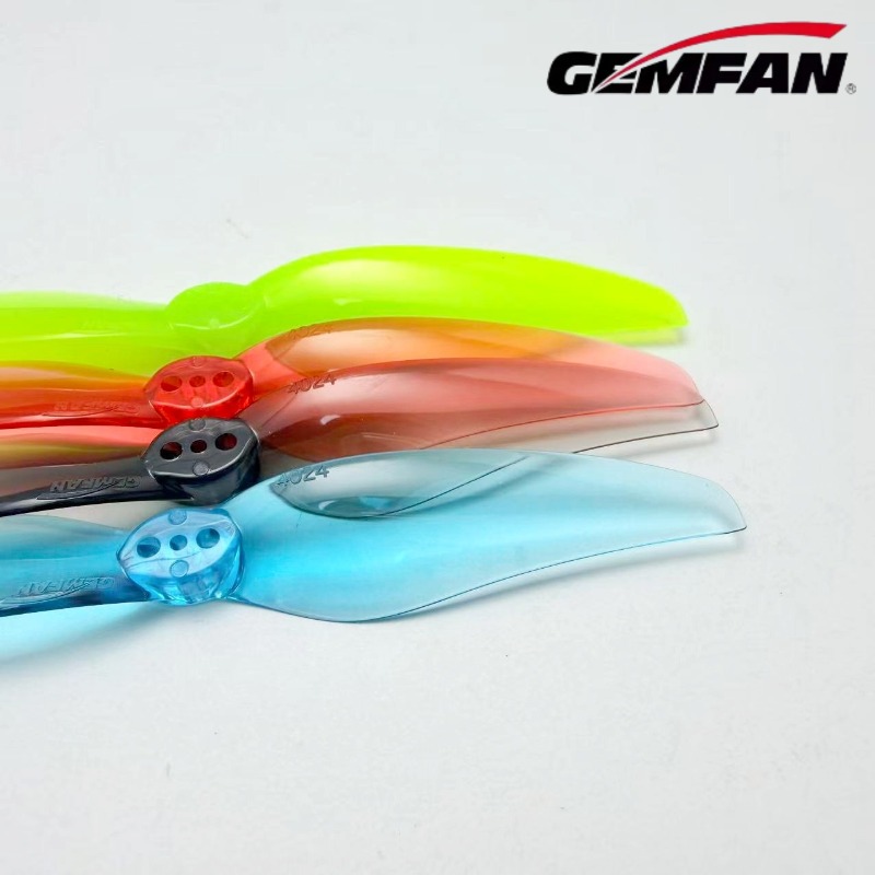 Drone Racing Motor - 4 Paar Gemfan Hurricane 4024 2-Blatt-Propeller
