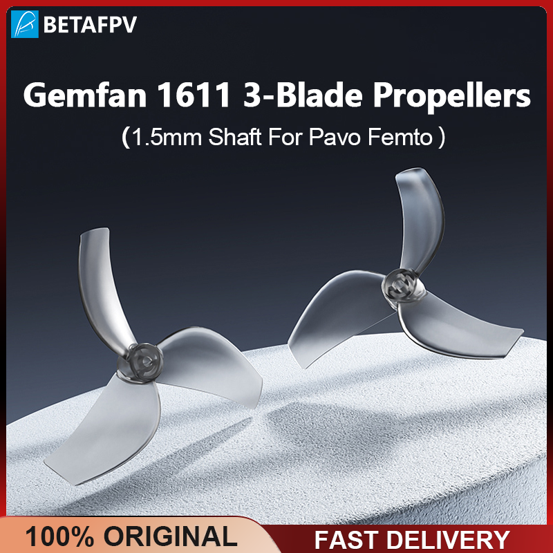 Drone Racing Propeller - BETAFPV 12 Stück Gemfan 1611 3-Blatt