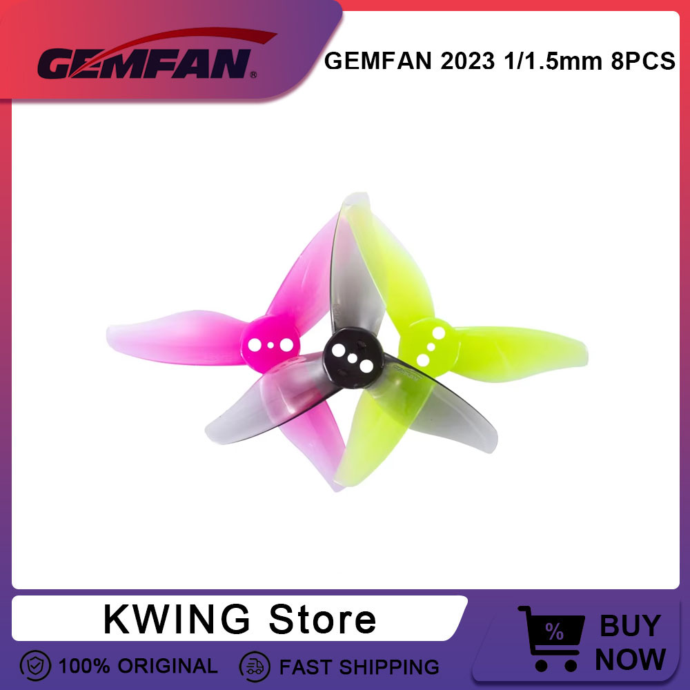 Drone Racing Gate - 8PCS Gemfan Hurricane 2023 2X2,3X3 3-Blatt