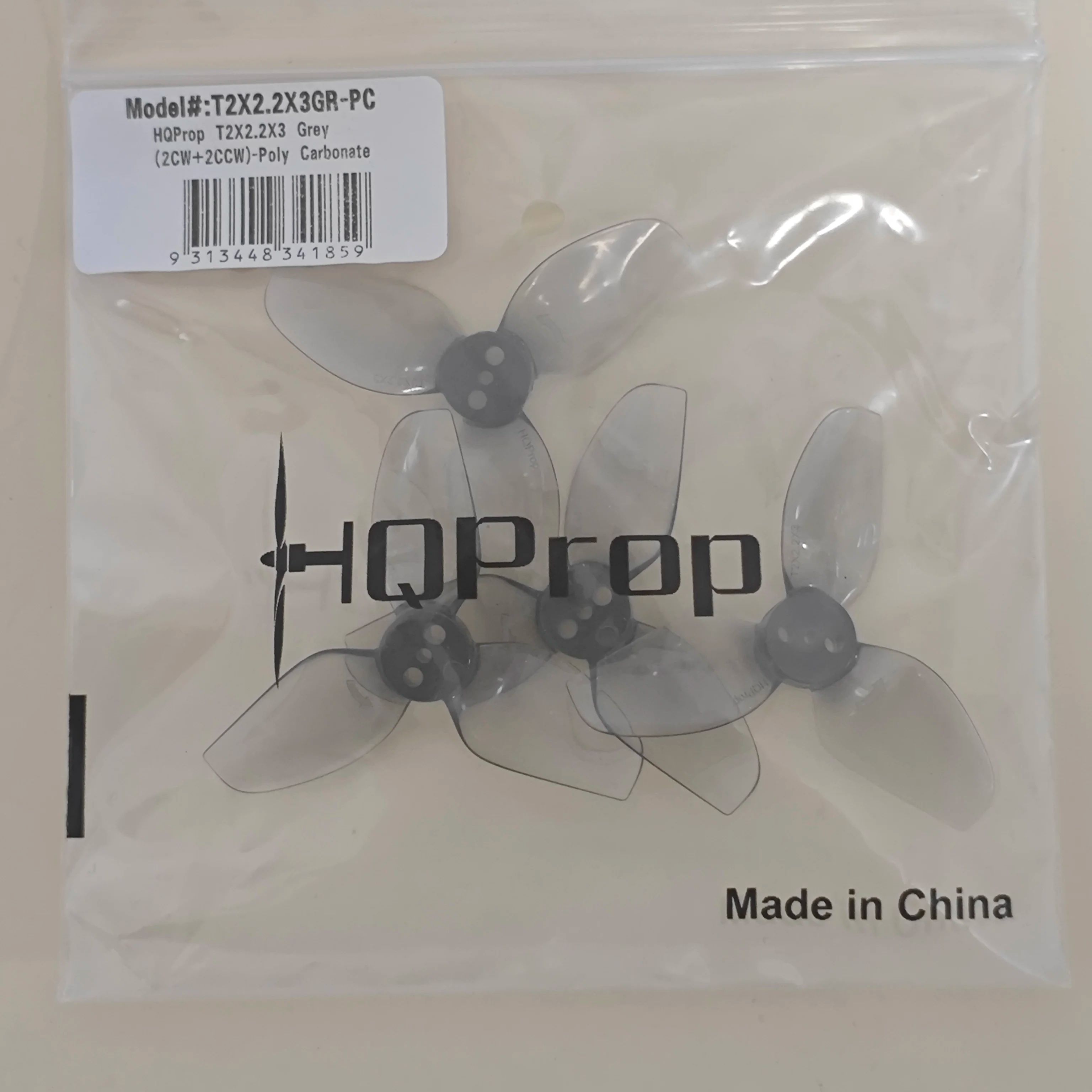 Drone Racing Propeller - HQProp T2X2.2X3 Racing-Drohnen-Propeller-Set (2CW+2CCW) für Multirotor-Drohnen