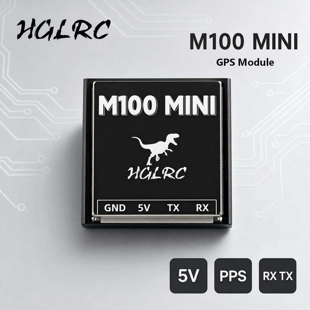Drone Racing Antenna - HGLRC M100 Mini GPS-Modul M10 Chip