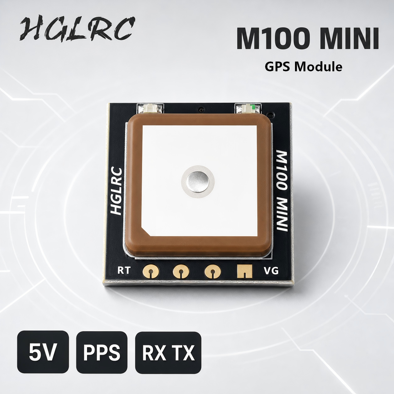 Drone Racing Antenna - HGLRC M100 MINI GPS-Modul M10 UBLOX