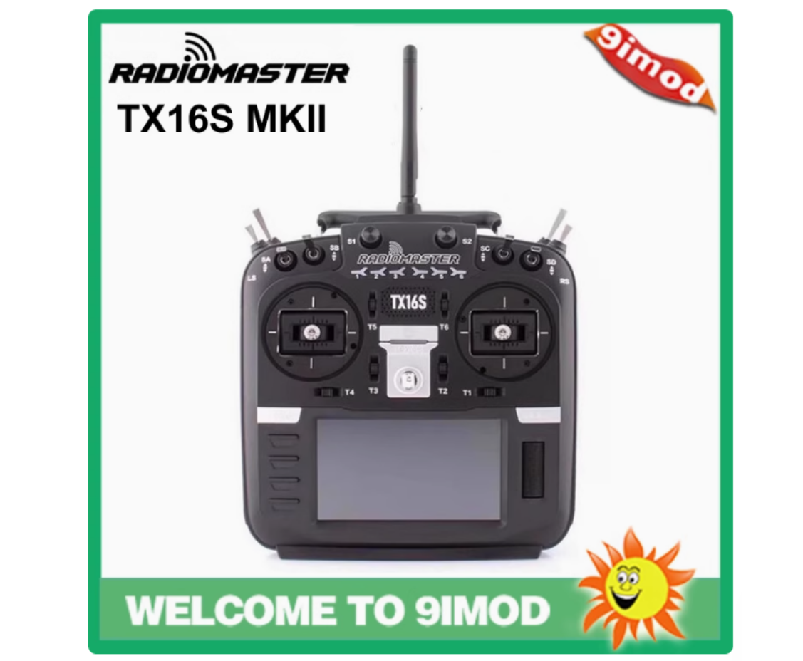 Drone Racing Transmitter - Radiomaster TX16S MKII Multiprotokoll-Quad-in-One ELRS RC