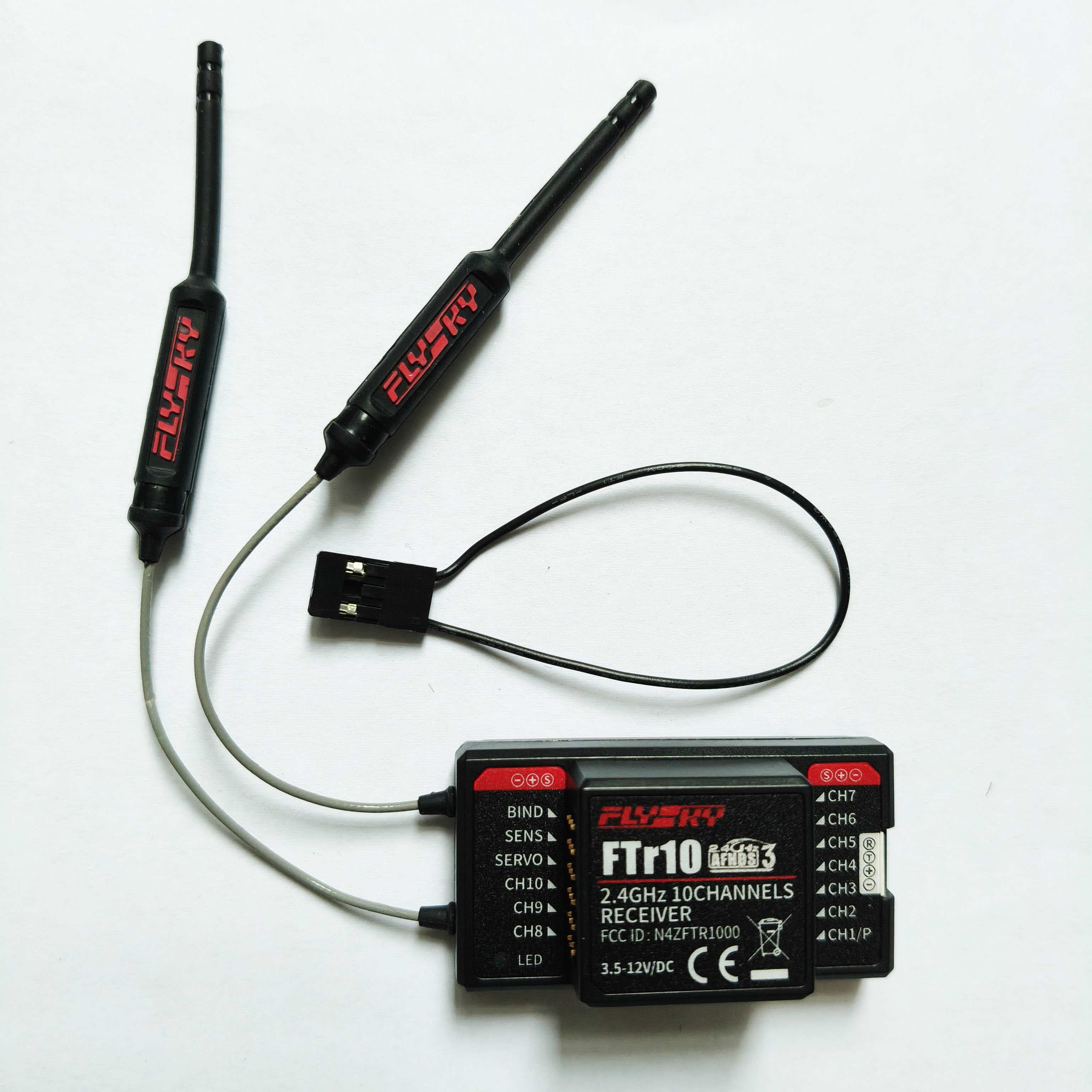Drone Racing Antenna - FlySky FTr10 FTr16S 2,4G Zweiwege-Dual-Antennen PPM/IBUS