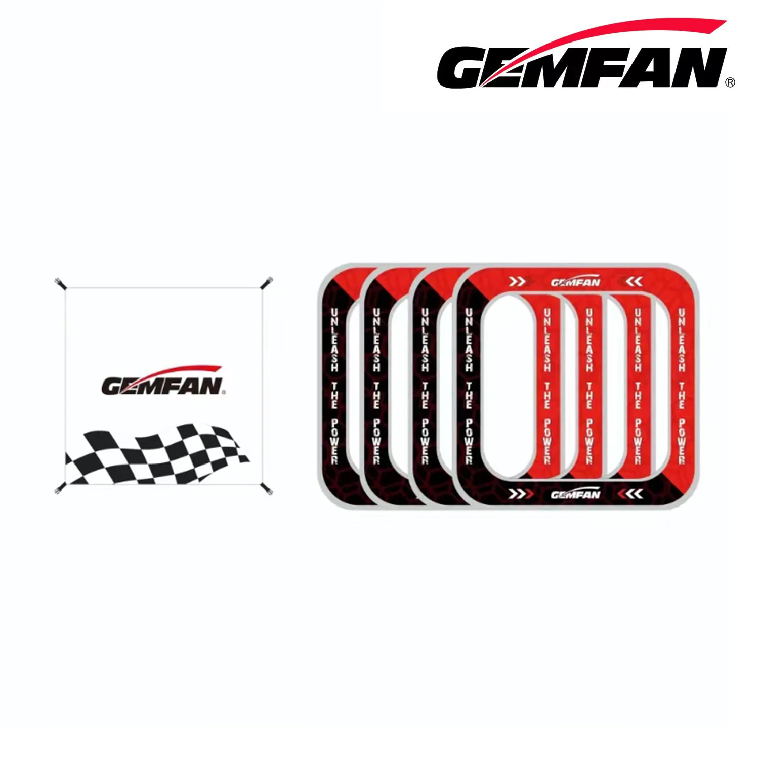 Drone Racing Flag - Gemfan 4 in1 Race Gates abnehmbare