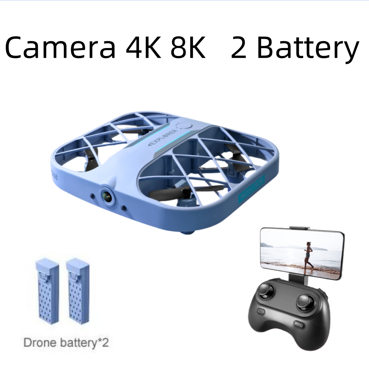 Drone Racing Camera - JJRC H107 FPV RC-Drohne mit 2