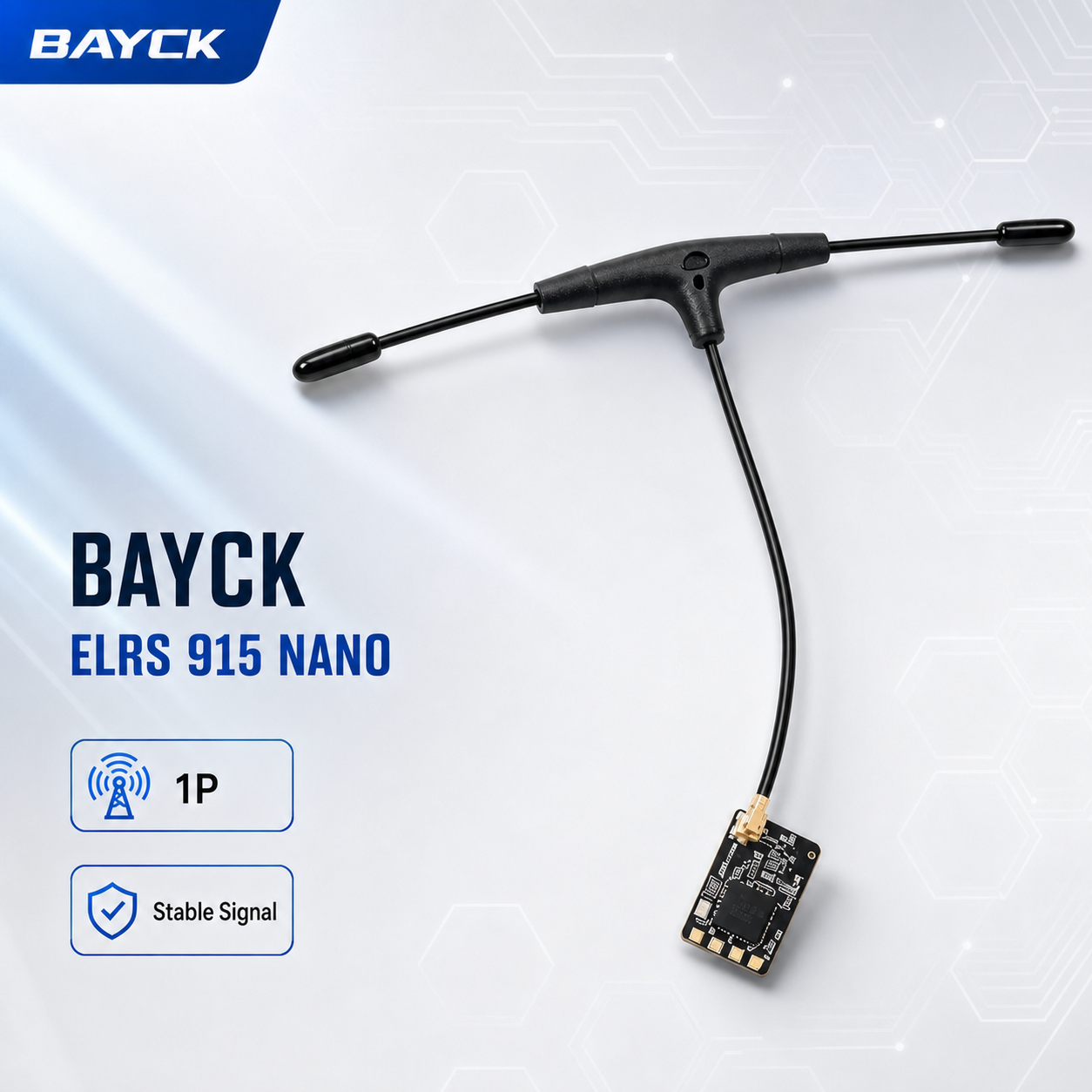 Drone Racing Antenna - BAYCK ELRS 915 Nano ELRS Empfänger