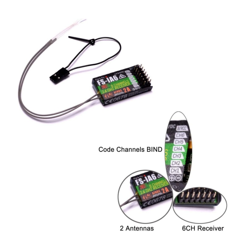 Flysky FS-IA6 Empfänger 6CH Du – Drone Racing Battery Bewertung und Preis