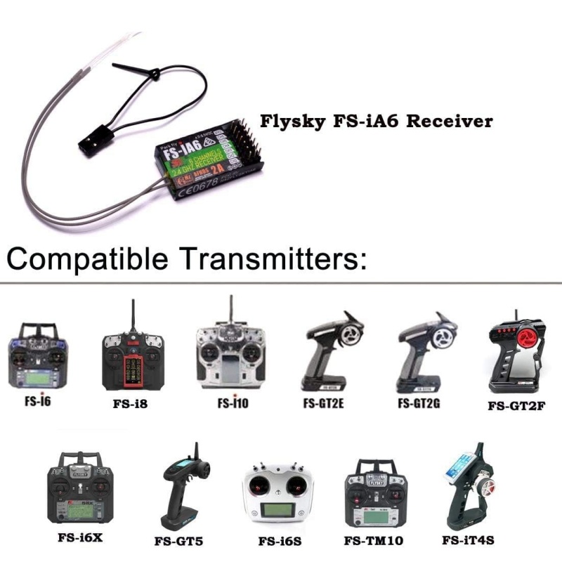 Flysky FS-IA6 Empfänger 6CH Du – Drone Racing Battery Bewertung und Preis