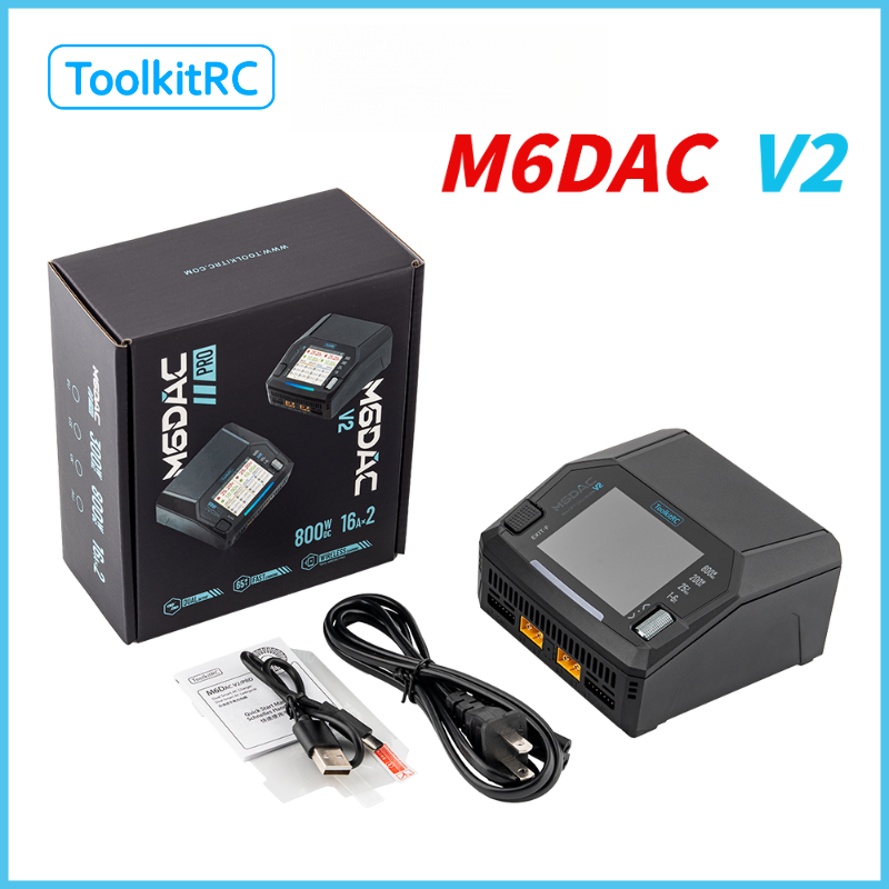 ToolkitRC M6DAC V2 RC Auto 7,4 – Drone Racing Charger Bewertung und Preis