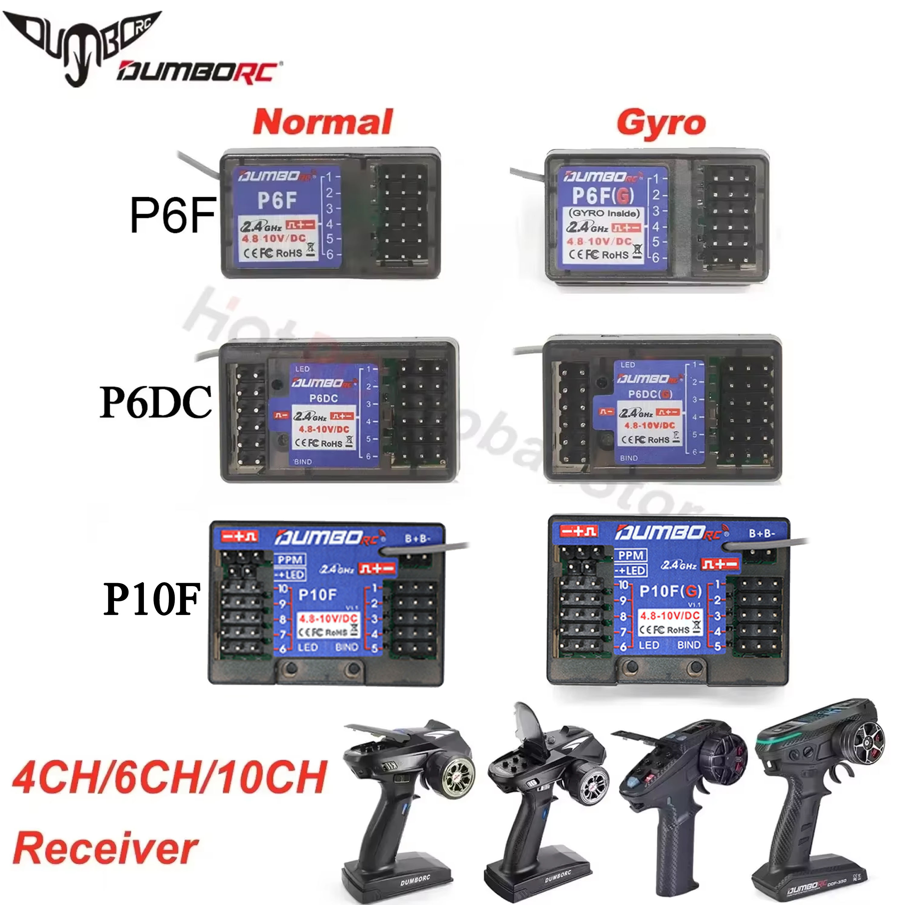 DUMBORC P6FG X10FG X6DC P4FMG  – Drone Racing Receiver Bewertung und Preis