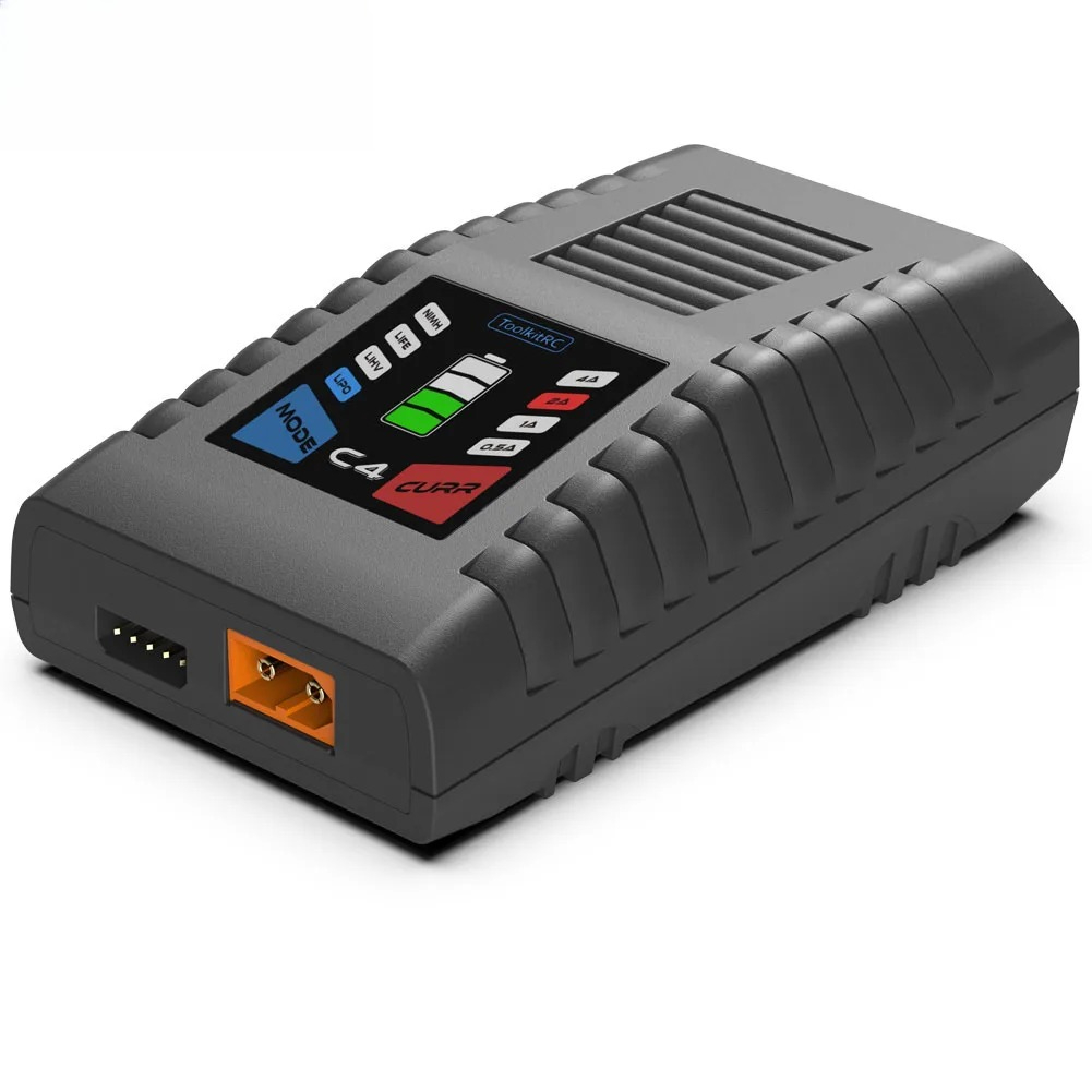 ToolkitRC C4 Ladegerät 50W 5A  – Drone Racing Charger Bewertung und Preis