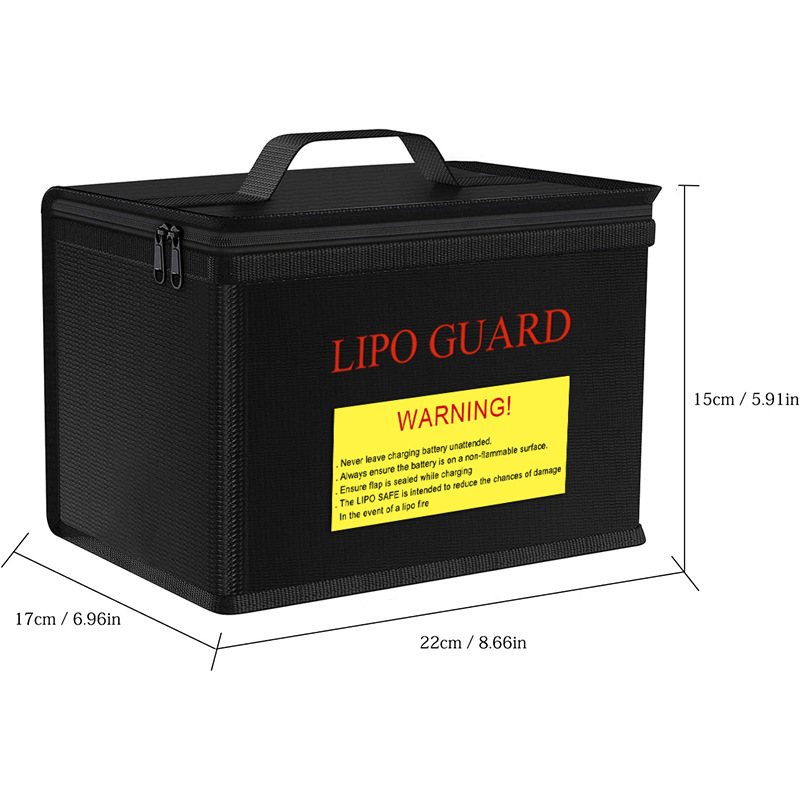 Lipo Guard Sicherheitstasche,  – Drone Racing Battery Bewertung und Preis