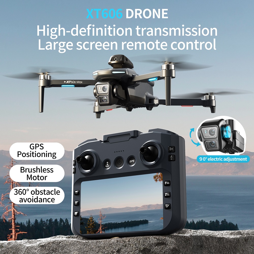 XT606 MAX 3 Akku-Drohne 4K 8K  – Drone Racing Camera Bewertung und Preis