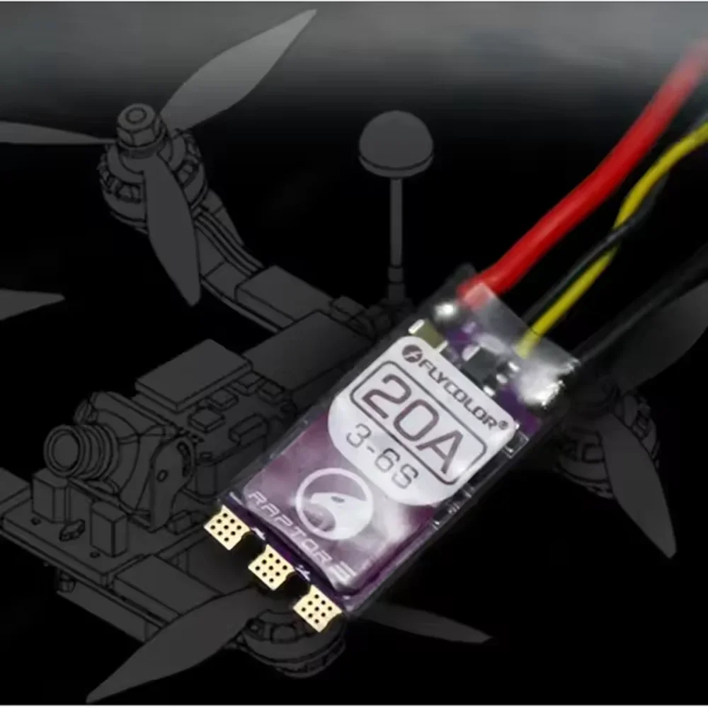 FLYCOLOR Raptor 5 20A 35A 45A  – Drone Racing Esc Bewertung und Preis
