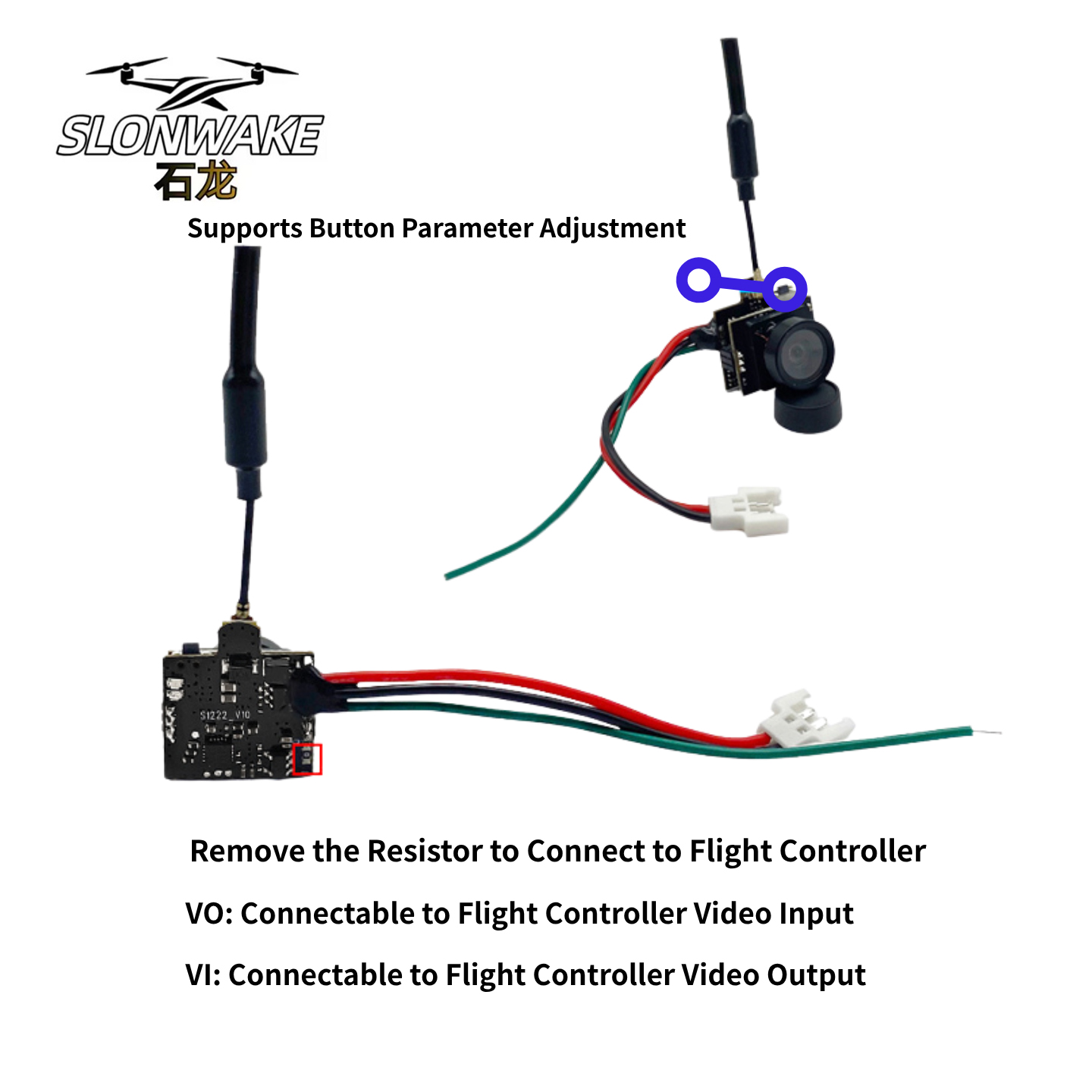 SLONWAKE 5,8G analoge Videoübe – Drone Racing Transmitter Bewertung und Preis