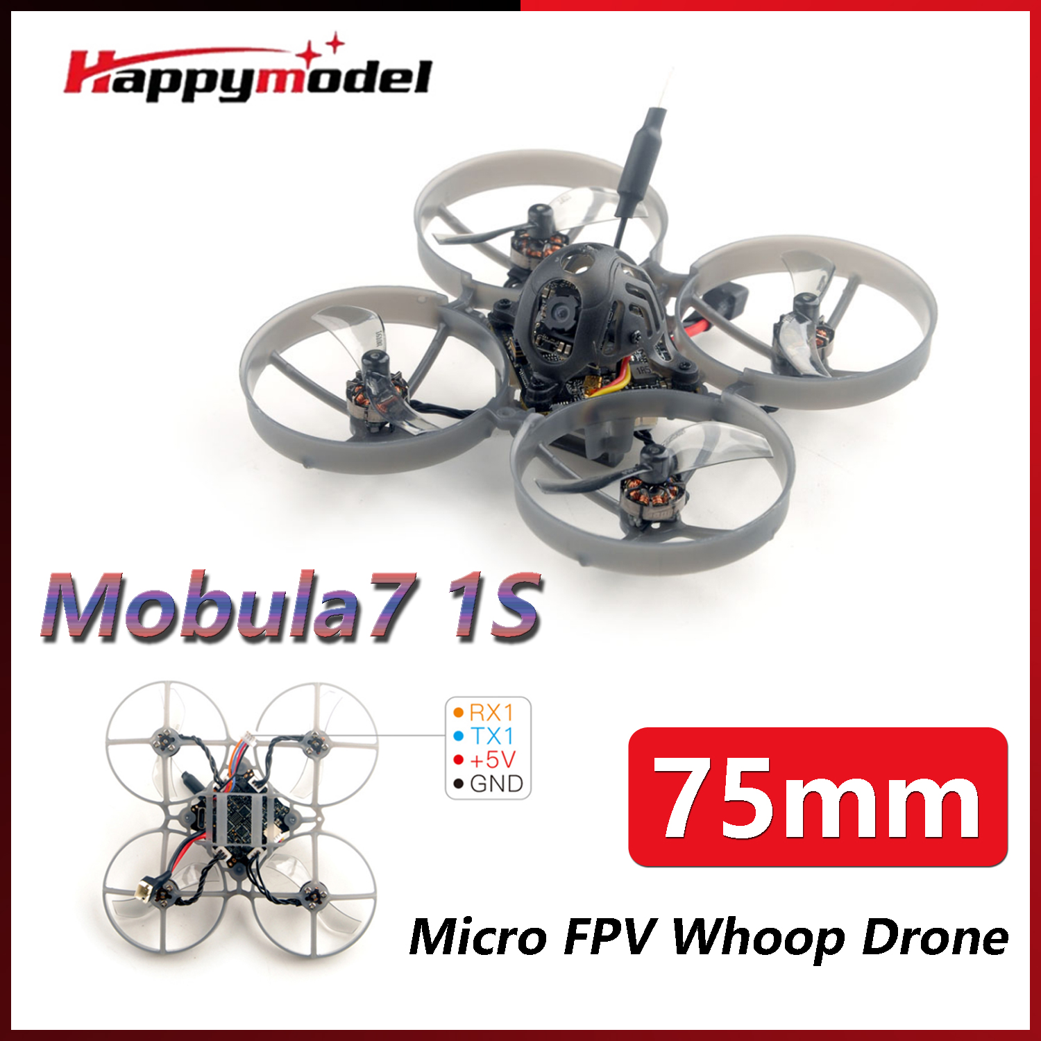 Happymodel Mobula7 1S 75mm Tin – Drone Racing Charger Bewertung und Preis