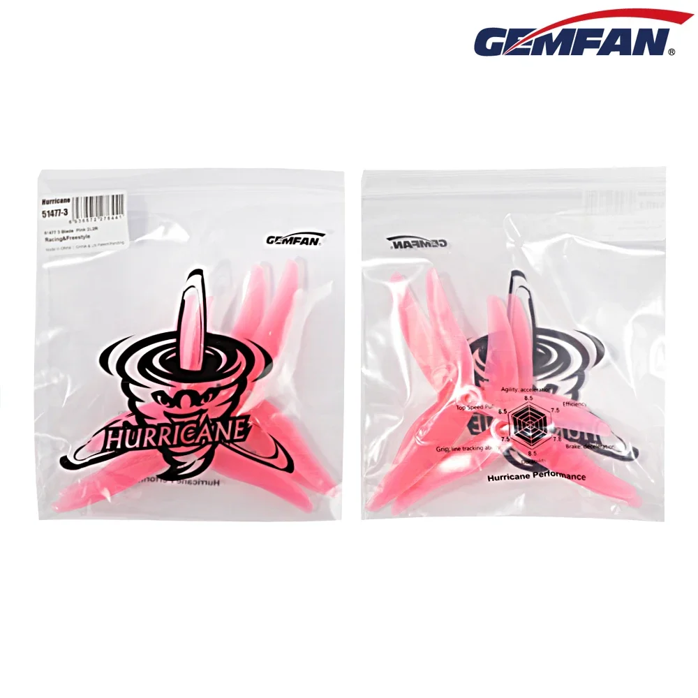 10 Paare (10CW + 10CCW) Gemfan – Drone Racing Propeller Bewertung und Preis