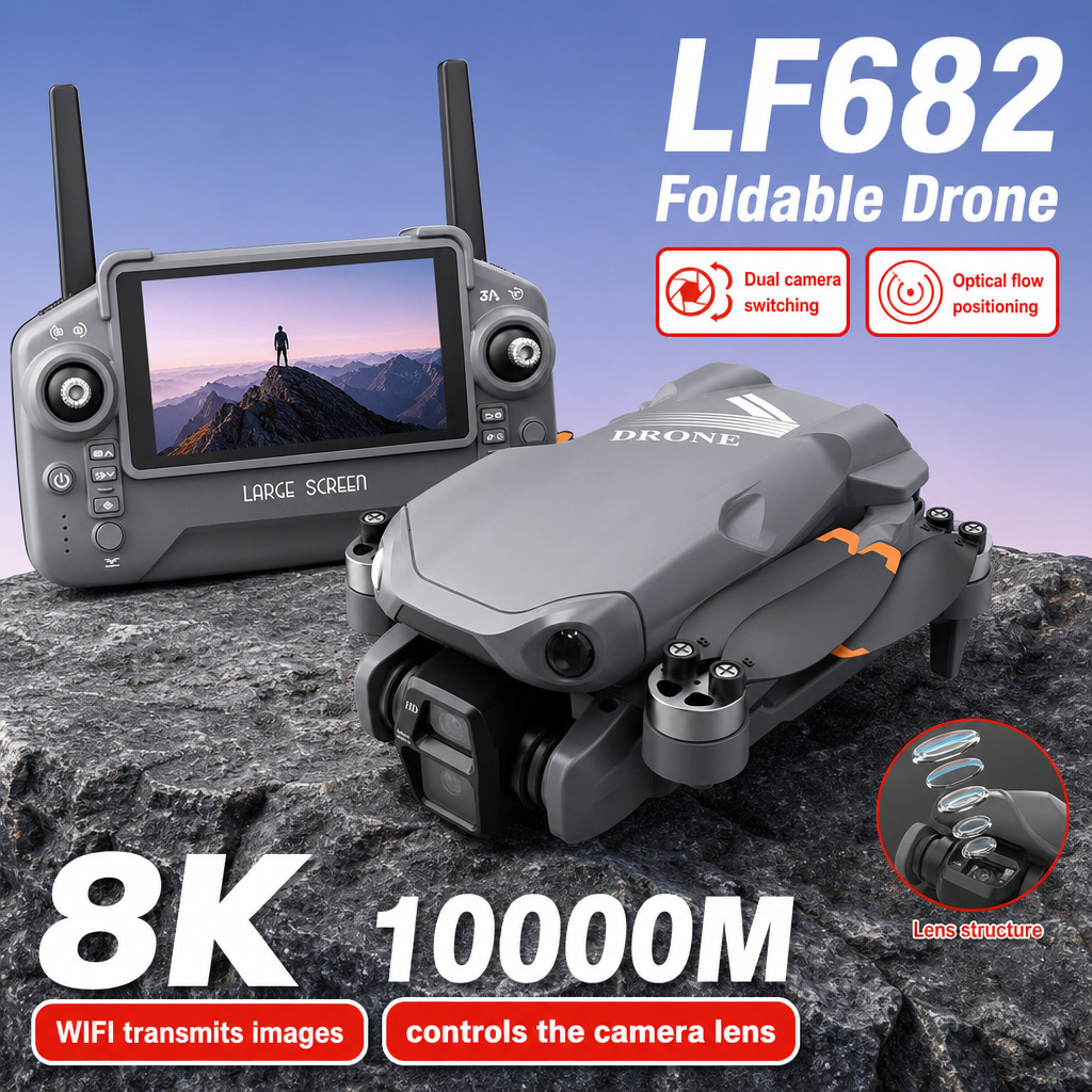 Luftbild-Drohne LF682 mit 8K H – Drone Racing Camera Bewertung und Preis