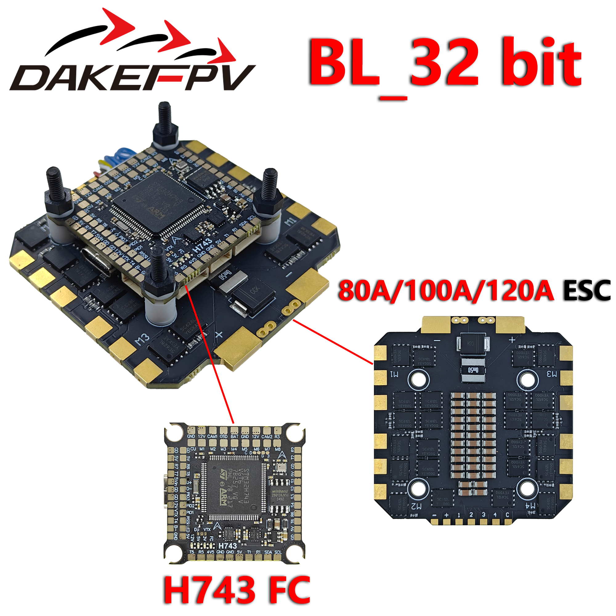 DAKEFPV H743 80A/100A/120A 32- – Drone Racing Battery Bewertung und Preis
