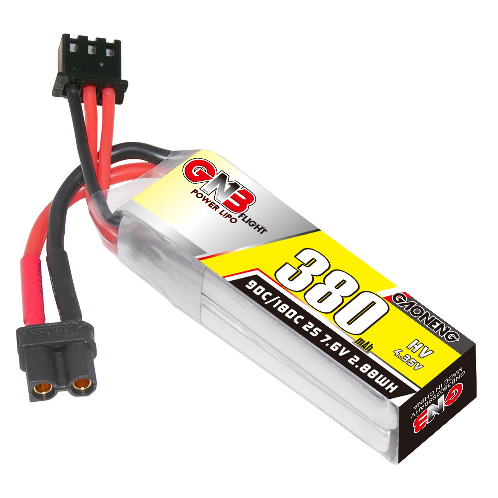 GNB 2S 7,6V 380mAh 90C/180C Li – Drone Racing Battery Bewertung und Preis