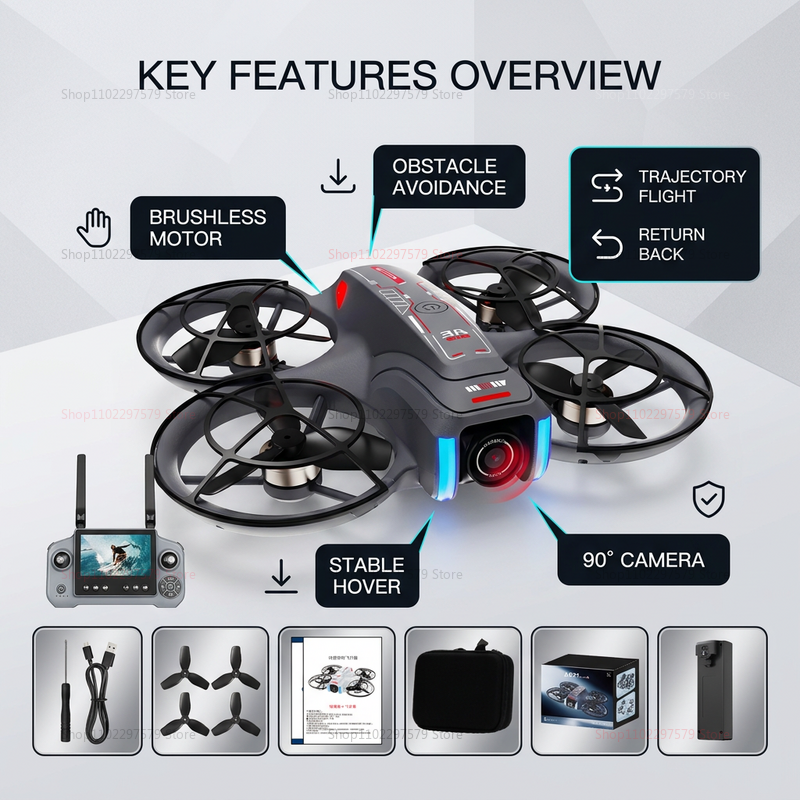 2026 Neue AE21 Drohne 8K HD Pr – Drone Racing Charger Bewertung und Preis