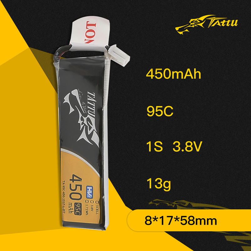 3Pcs NEUE TATTU 450/500/550mAh – Drone Racing Battery Bewertung und Preis