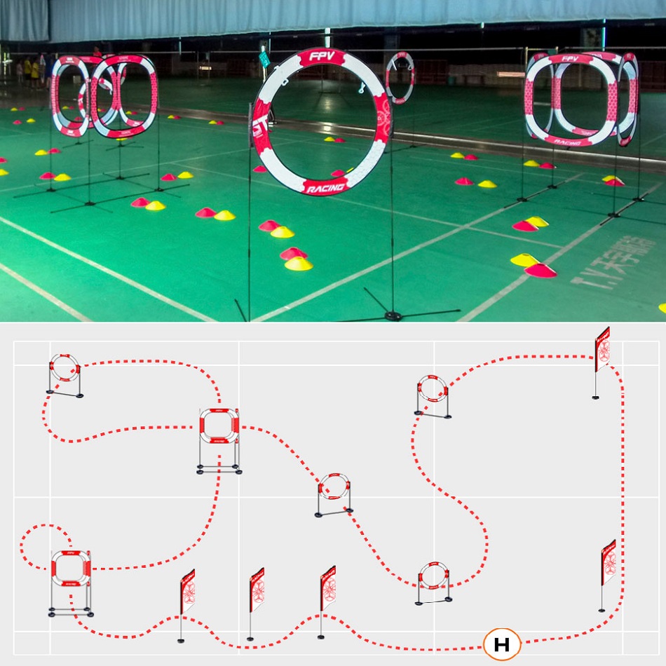 FPV Racing Zieltor für Drohnen – Drone Racing Flag Bewertung und Preis
