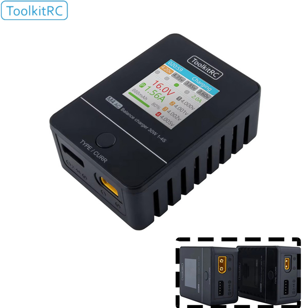 ToolkitRC M4AC 30W Kompaktes A – Drone Racing Charger Bewertung und Preis