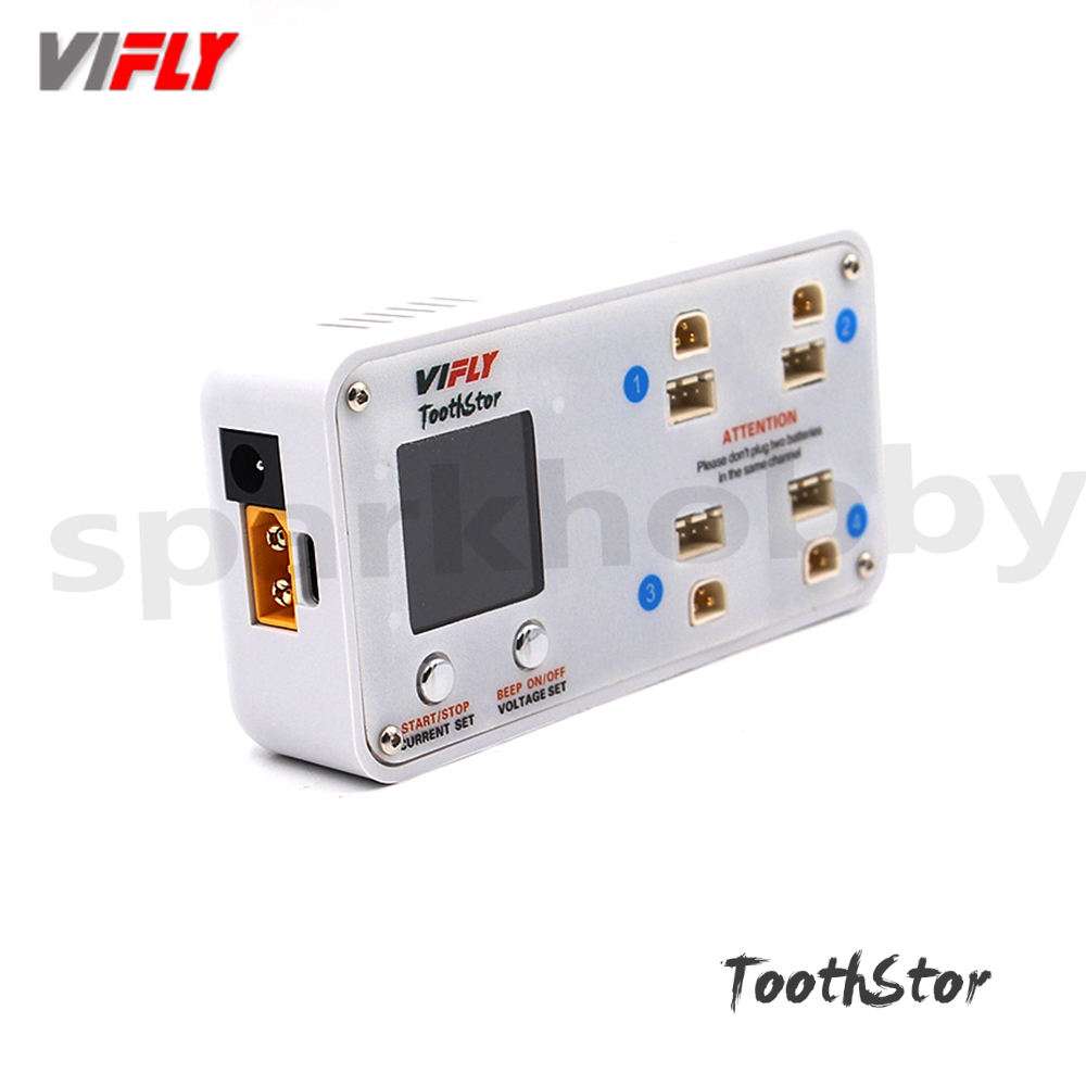 VIFLY ToothStor 4-Port-2S-Bala – Drone Racing Charger Bewertung und Preis