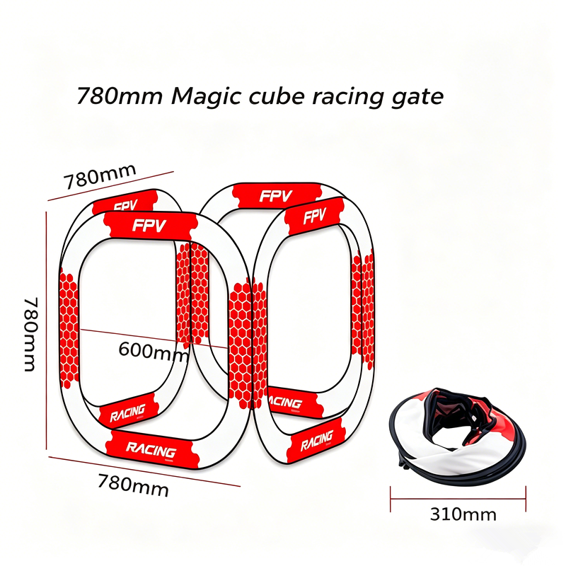 LDARC 780x780mm Pop-Up FPV Rac – Drone Racing Flag Bewertung und Preis
