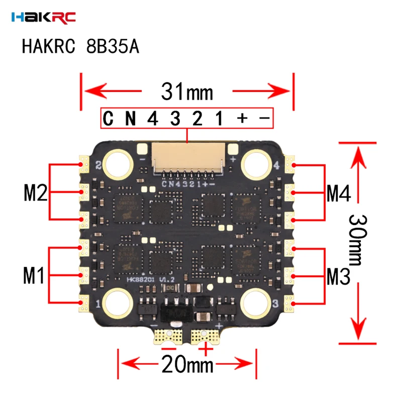 HAKRC F7220 V2 F7 Mini Flugcon – Drone Racing Flight Controller Bewertung und Preis